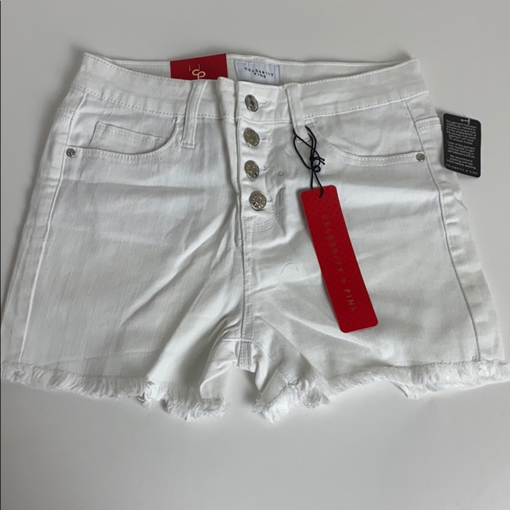 Brand new white HOT hight waist short